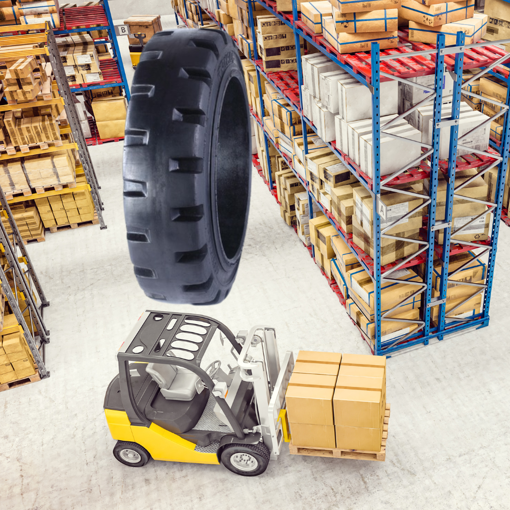 POB Forklift tires