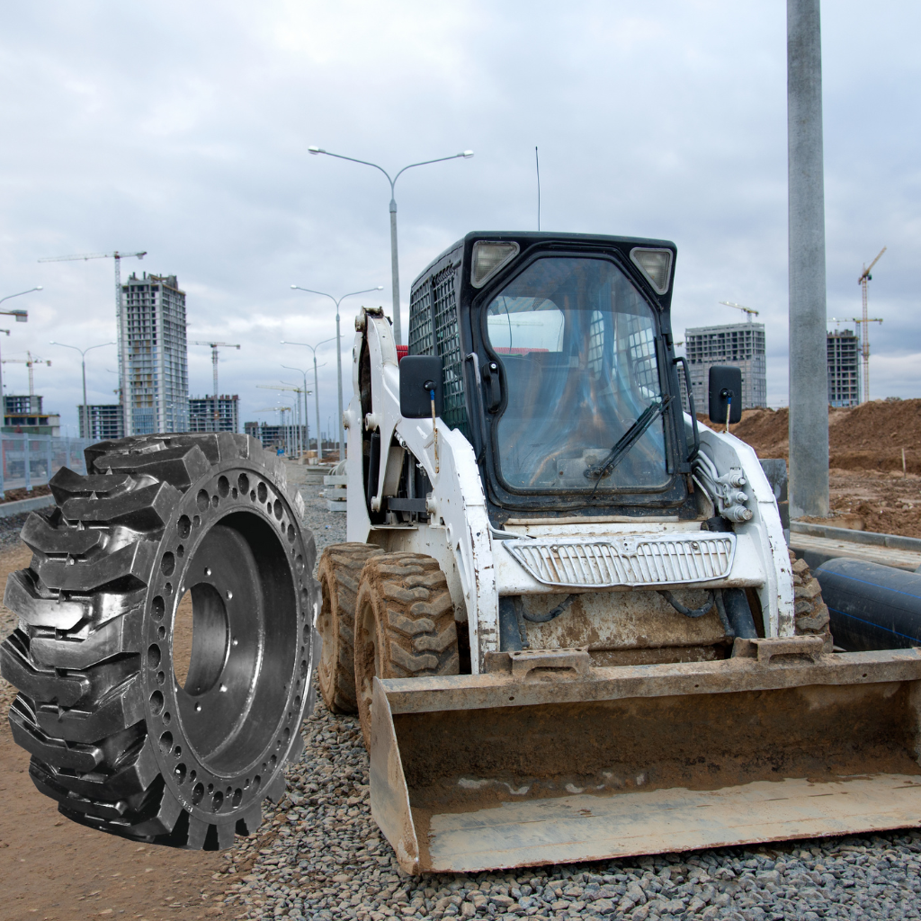 Skid Steer Tires Solid