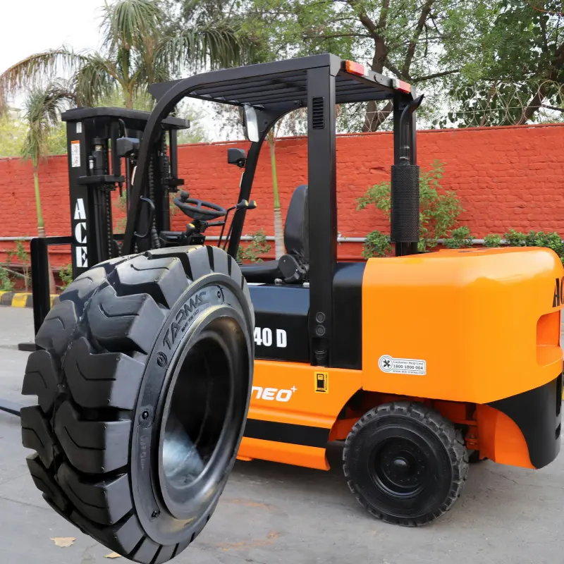 Solid Forklift Tires