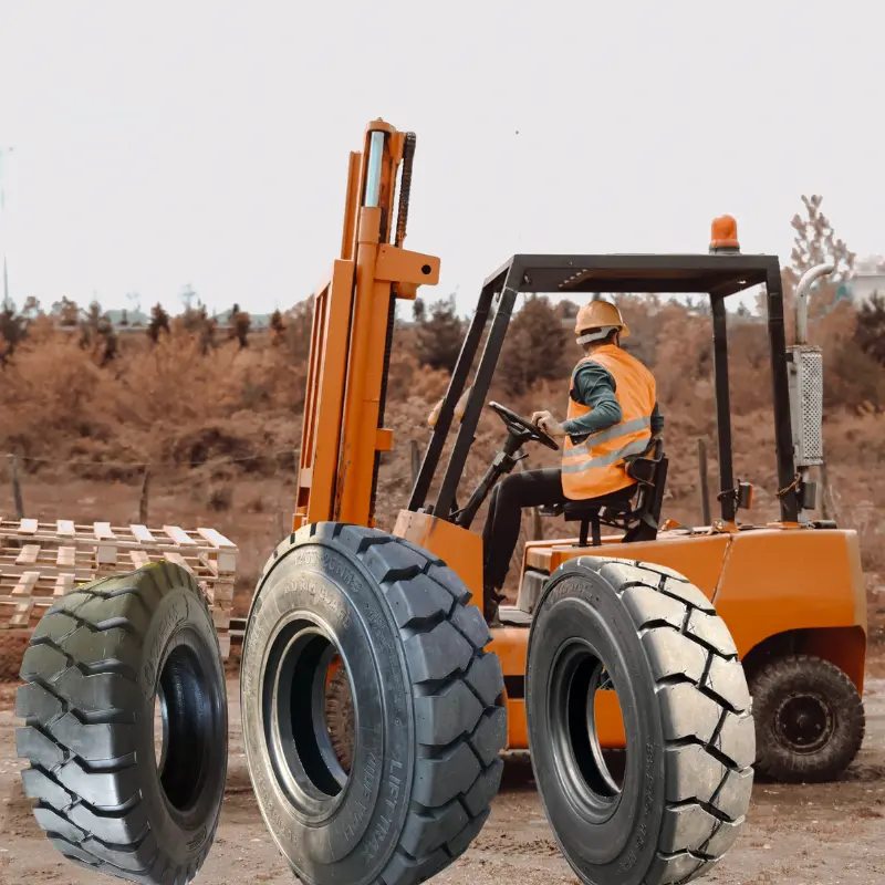 Pneumatic Forklift Tires